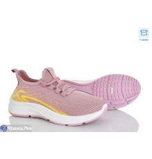 Кросівки жіночі на літо (8 пар р.36-41) рожевий  "Mirella"