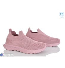 Кросівки жіночі на літо (8 пар р.36-41) рожевий  "Mirella"