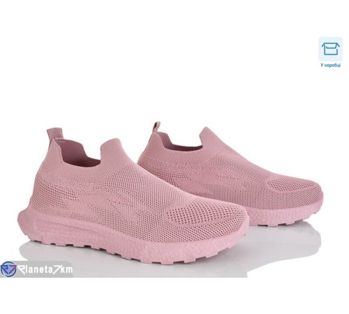 Кросівки жіночі на літо (8 пар р.36-41) рожевий  "Mirella"