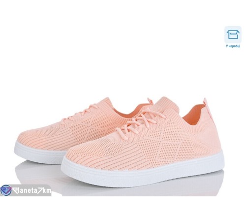 Кросівки жіночі на літо (8 пар р.36-41) рожевий  "Mirella"
