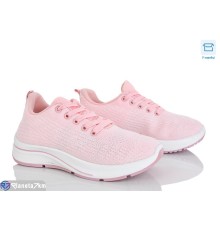 Кросівки жіночі на весну/осінь (8 пар р.36-41) рожевий  "Mirella"