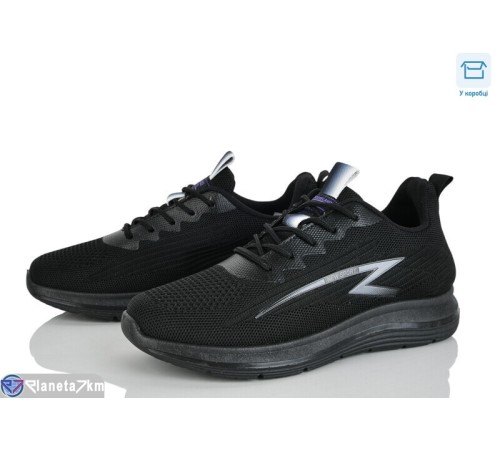 Кросівки жіночі на весну/осінь (8 пар р.36-41) чорний  "Mirella"