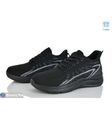 Кросівки жіночі на весну/осінь (8 пар р.36-41) чорний  "Mirella"