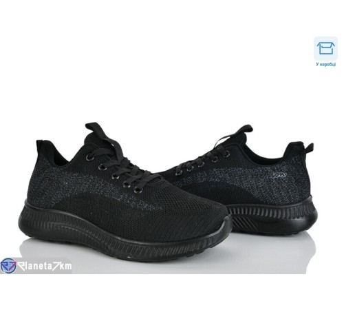 Кросівки жіночі на весну/осінь (8 пар р.36-41) чорний  "Mirella"