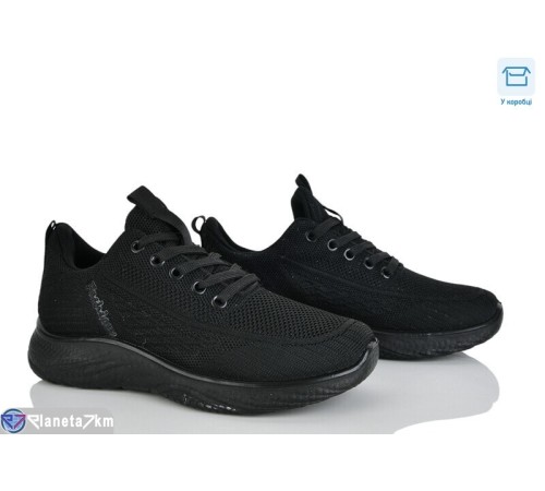 Кросівки жіночі на весну/осінь (8 пар р.36-41) чорний  "Mirella"