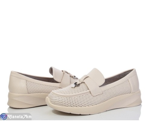 Туфлі жіночі на літо (8 пар р.36-41) бежевий  "HoRIK"