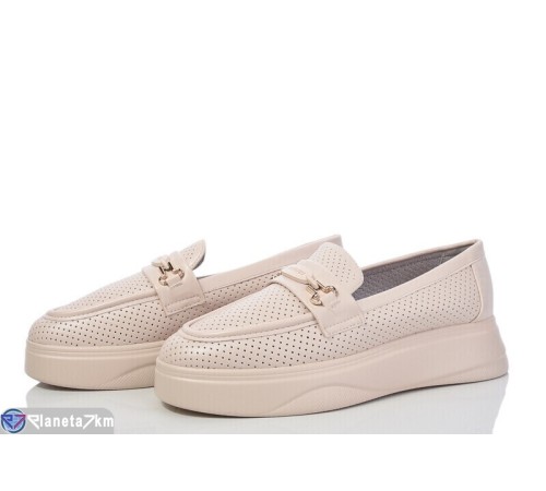 Туфлі жіночі на літо (8 пар р.36-41) бежевий  "HoRIK"