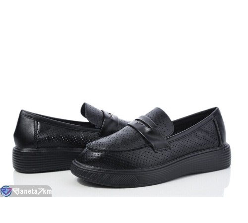 Туфлі жіночі на літо (8 пар р.36-41) чорний  "HoRIK"