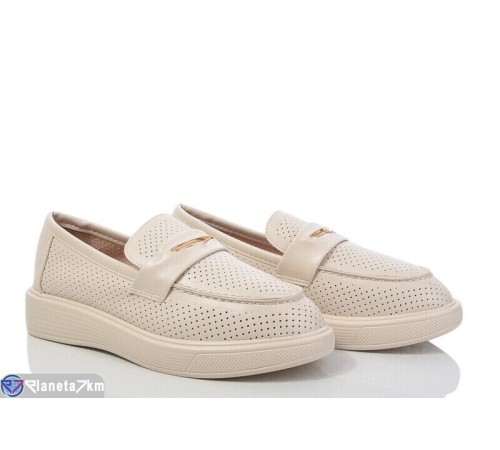 Туфлі жіночі на літо (8 пар р.36-41) бежевий  "HoRIK"