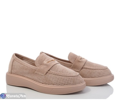 Туфлі жіночі на літо (8 пар р.36-41) бежевий  "HoRIK"