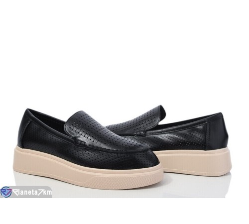 Туфлі жіночі на літо (8 пар р.36-41) чорний  "HoRIK"