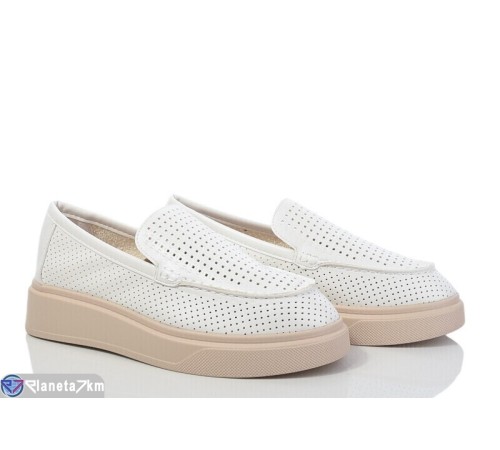 Туфлі жіночі на літо (8 пар р.36-41) білий  "HoRIK"