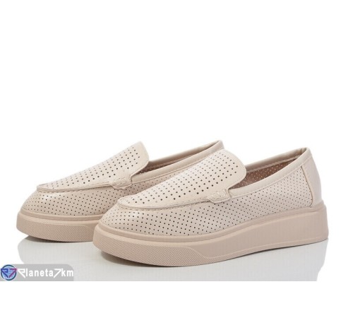 Туфлі жіночі на літо (8 пар р.36-41) бежевий  "HoRIK"