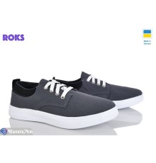Кросівки чоловічі на літо (6 пар р.40-45) сірий  "Roks"