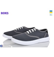 Кросівки чоловічі на літо (6 пар р.40-45) сірий  "Roks"