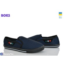 Сліпони чоловічі на літо (6 пар р.40-45) синій  "Roks"