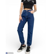 Джинси жіночі на весну/осінь (8 шт. р.сетка 29-34) синій  "Masari"
