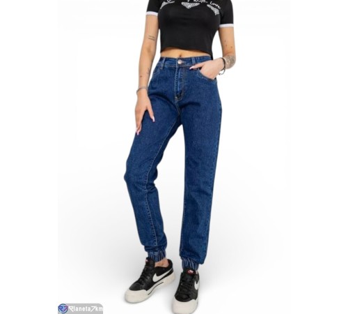 Джинси жіночі на весну/осінь (8 шт. р.сетка 29-34) синій  "Masari"