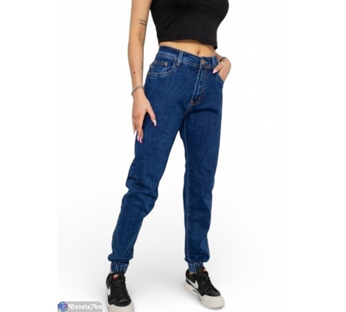 Джинси жіночі на весну/осінь (8 шт. р.сетка 29-34) синій  "Masari"