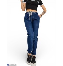 Джинси жіночі на весну/осінь (8 шт. р.сетка 28-34) синій  "Masari"