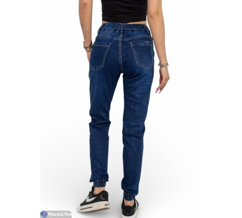 Джинси жіночі на весну/осінь (8 шт. р.сетка 28-34) синій  "Masari"