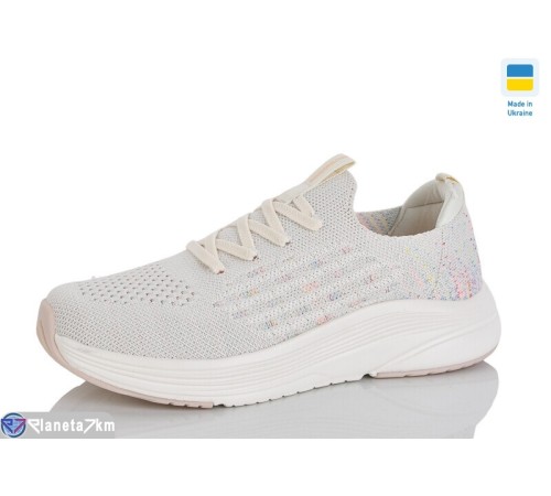 Кросівки жіночі на літо (8 пар р.36-41) бежевий  "Restime"