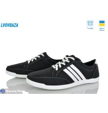 Кросівки чоловічі на весну/осінь (8 пар р.40-45) чорний  "LEOBAZA"