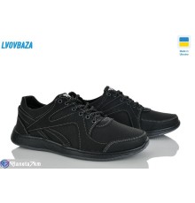 Кросівки чоловічі на весну/осінь (8 пар р.40-45) чорний  "LEOBAZA"