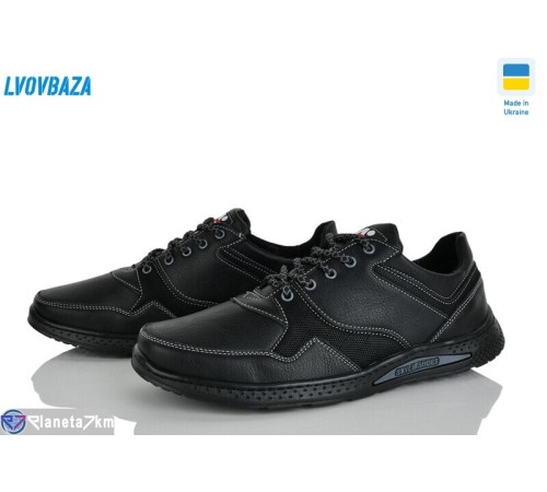 Кросівки чоловічі на весну/осінь (8 пар р.40-45) чорний  "LEOBAZA"