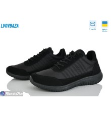 Кросівки жіночі на весну/осінь (6 пар р.37-41) чорний  "LEOBAZA"