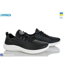 Кросівки жіночі на весну/осінь (6 пар р.37-41) чорний  "LEOBAZA"