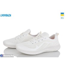 Кросівки жіночі на весну/осінь (6 пар р.37-41) білий  "LEOBAZA"