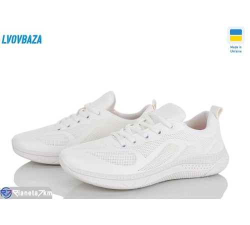 Кросівки жіночі на весну/осінь (6 пар р.37-41) білий  "LEOBAZA"