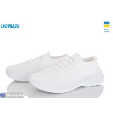 Кросівки жіночі на літо (6 пар р.37-41) білий  "LEOBAZA"