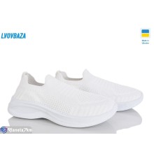 Кросівки жіночі на літо (6 пар р.37-41) білий  "LEOBAZA"