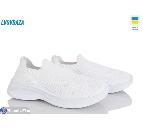 Кросівки жіночі на літо (6 пар р.37-41) білий  "LEOBAZA"