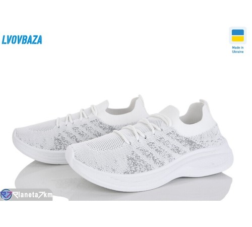 Кросівки жіночі на літо (6 пар р.37-41) білий  "LEOBAZA"