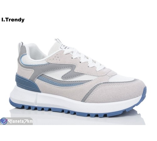 Кросівки жіночі на весну/осінь (8 пар р.36-41) білий  "Trendy"