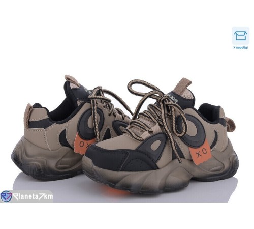 Дитячі кросівки на весну/осінь (8 пар р.32-37) хакі  "Normashoes"