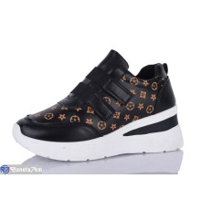 Кросівки жіночі на весну/осінь (8 пар р.36-41) чорний  "Normashoes"