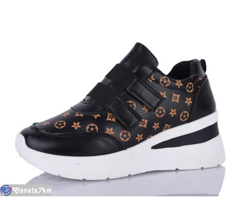 Кросівки жіночі на весну/осінь (8 пар р.36-41) чорний  "Normashoes"