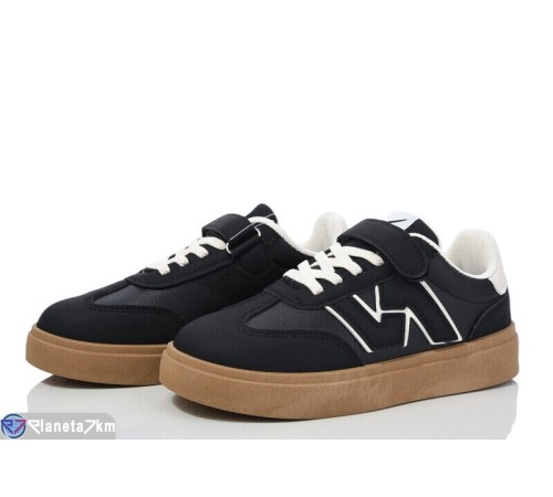 Дитячі кросівки на весну/осінь (6 пар р.32-37) чорний  "Normashoes"