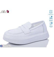 Туфлі жіночі на весну/осінь (8 пар р.36-41) білий  "Aba"