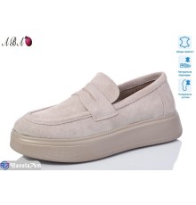 Туфлі жіночі на весну/осінь (8 пар р.36-41) бежевий  "Aba"