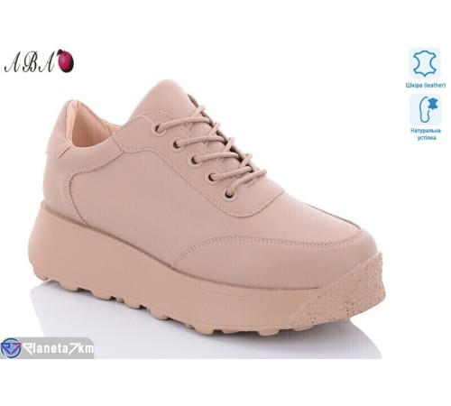 Кросівки жіночі на весну/осінь (8 пар р.36-40) бежевий  "Aba"