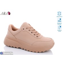 Кросівки жіночі на весну/осінь (8 пар р.36-41) бежевий  "Aba"