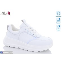 Кросівки жіночі на весну/осінь (8 пар р.36-41) білий  "Aba"