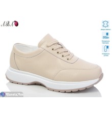 Кросівки жіночі на весну/осінь (8 пар р.36-41) бежевий  "Aba"