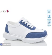 Кросівки жіночі на весну/осінь (8 пар р.36-41) синій  "Aba"