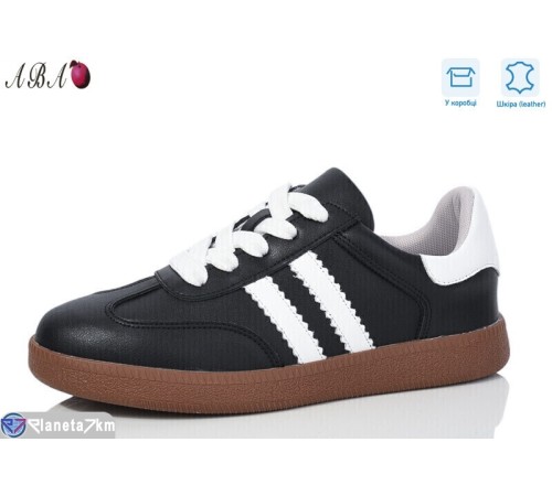 Кросівки жіночі на весну/осінь (8 пар р.36-41) чорний  "Aba"